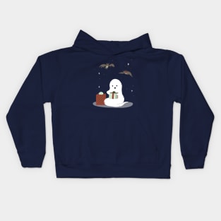 Ghost Bat Gifts Kids Hoodie